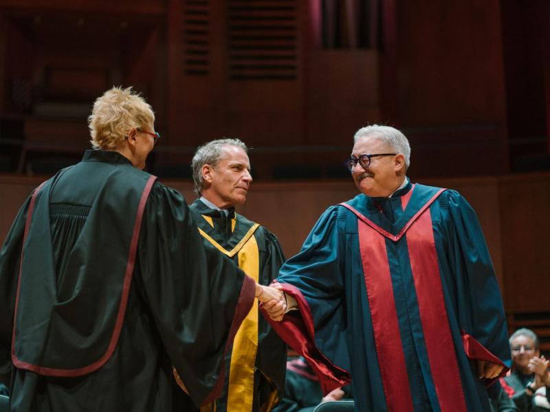 Chantal Beauvais, Martin Hudon et Hugo Cyr