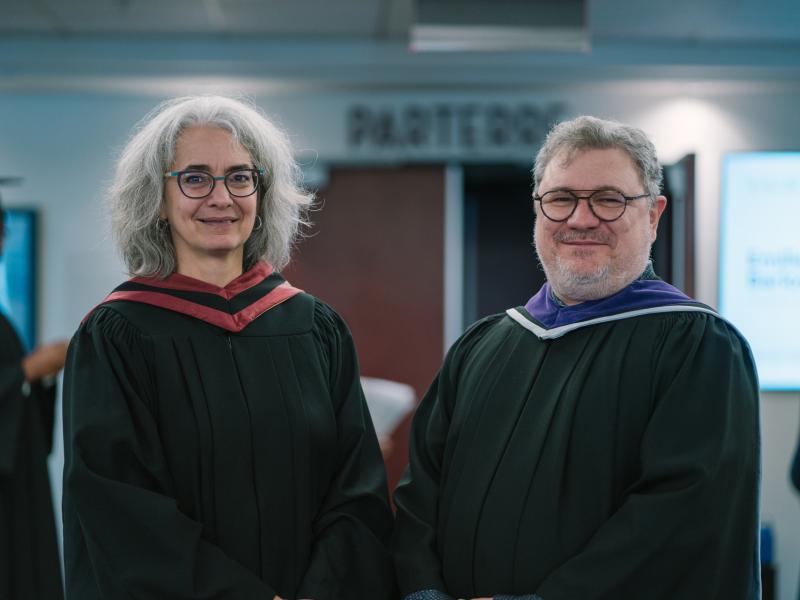 Michèle Charbonneau et Jean-François Savard