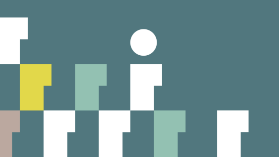 Fond turquoise avec motifs turquoises, jaunes et blancs