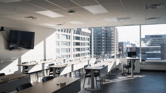 campus de Gatineau salle de classe