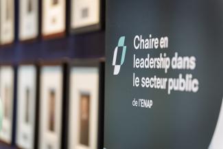 Chaire en leadership dans le secteur public
