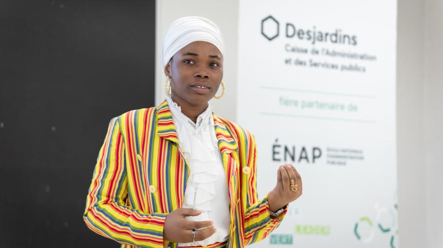 Chefiatou Abedje Ojouolape Sanny, récipiendaire du 2e prix