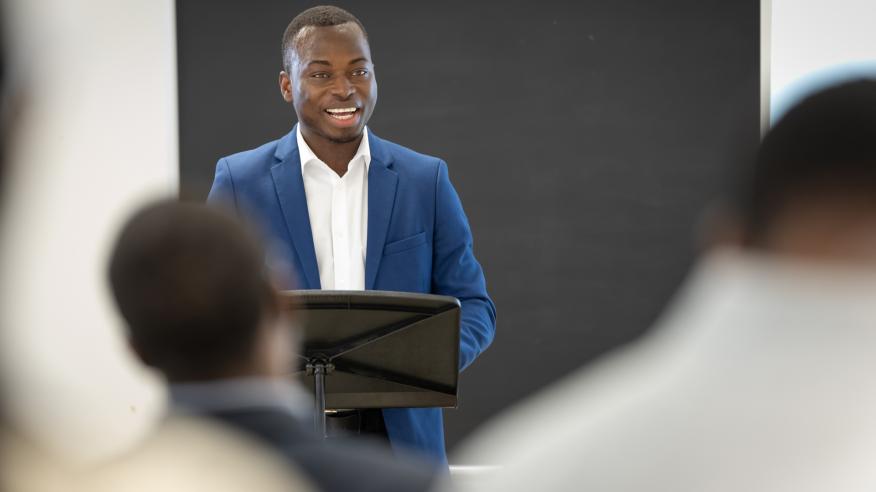Edoh Koulouma, membre de l'AEENAP