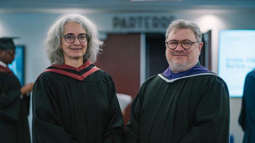 Michèle Charbonneau et Jean-François Savard